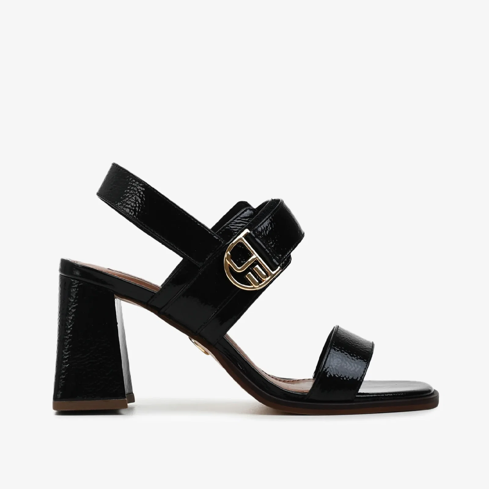 Sandália Preto Couro