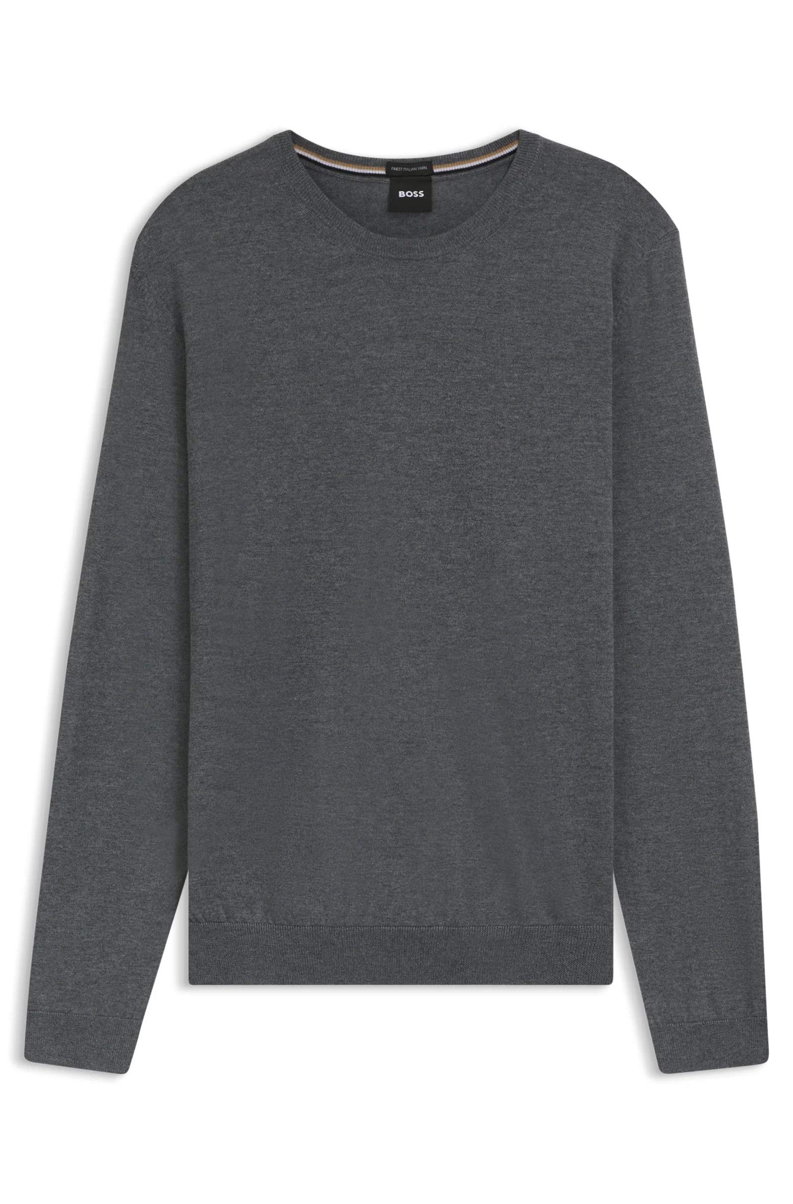 Sueter Slim Fit Em Lã Virgem
