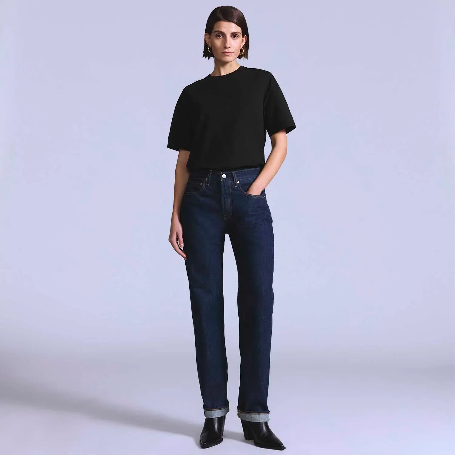 Calça Jeans Levi's® Blue Tab 501® 70's Lavagem Escura — imagem 1