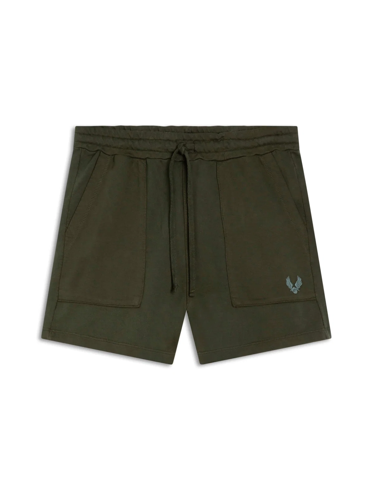 Short Ellus e Asa Washed Verde Militar — imagem 1
