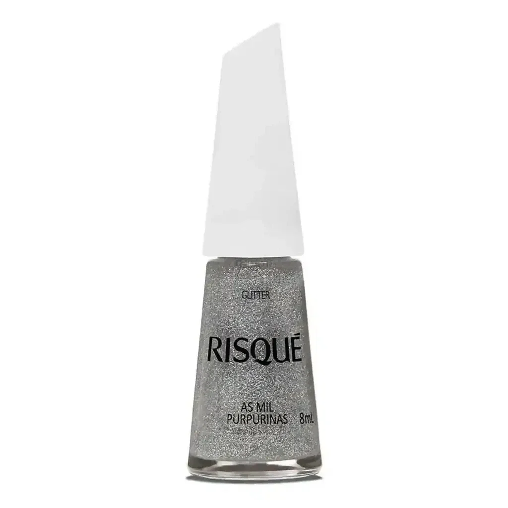 Esmalte Risqué As Mil Purpurinas 8ml