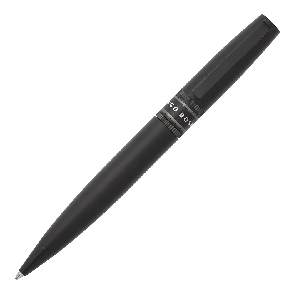 Caneta Hugo Boss Illusion Gear Preto Esferográfica - HSV2124A