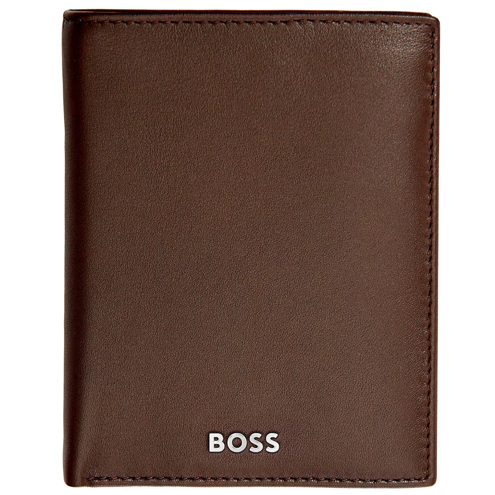 Porta Cartão Hugo Boss Couro Marrom Hlg403y