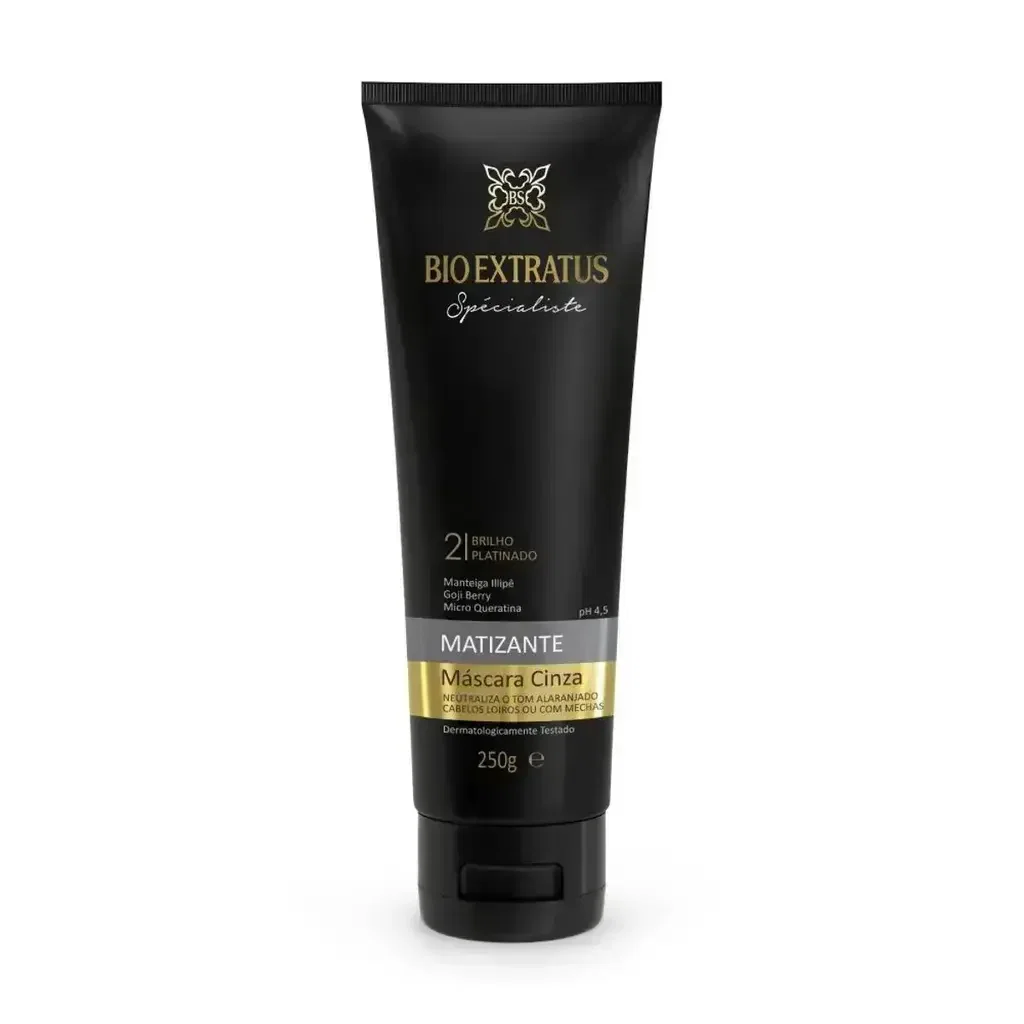 Máscara Matizadora Bio Extratus Spécialiste Cinza 250g