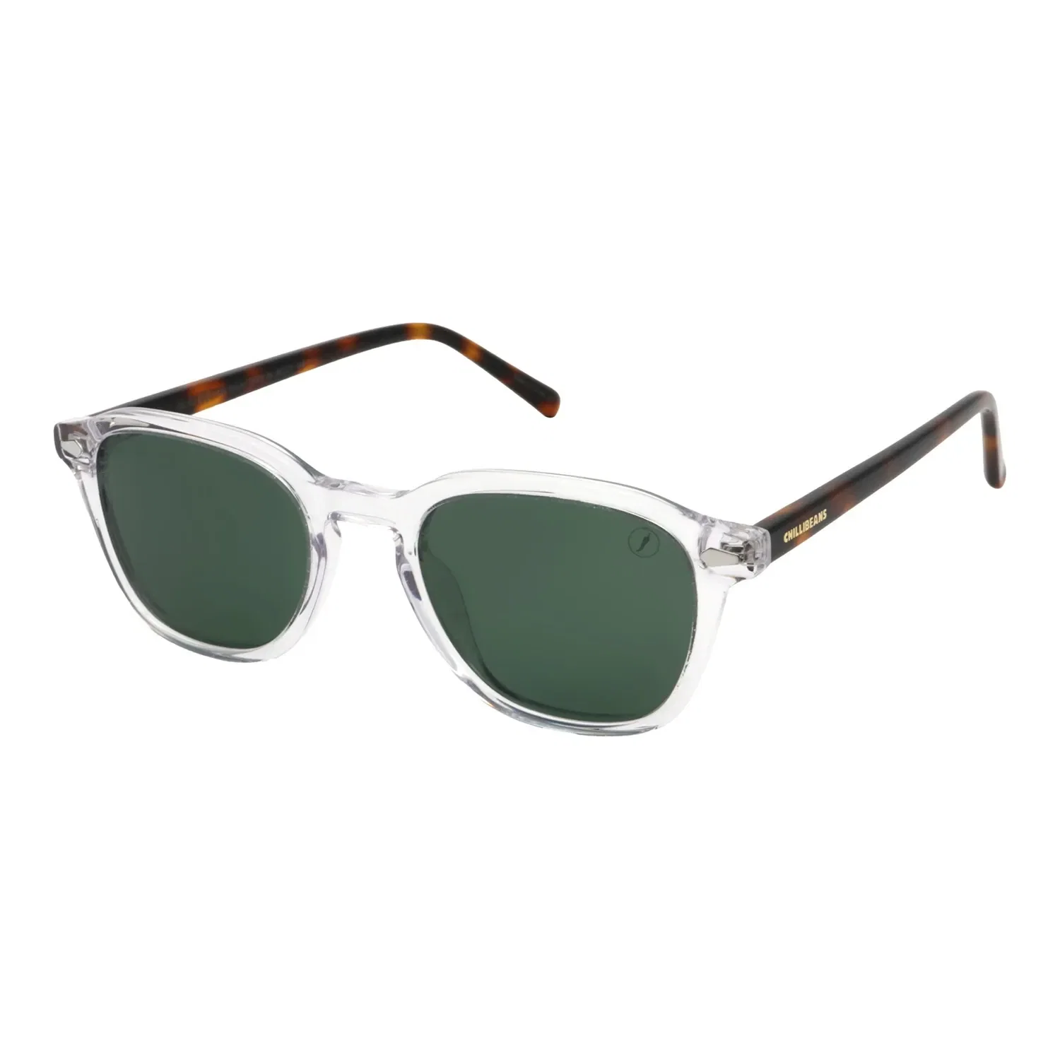 Óculos de Sol Feminino Chilli Beans Trend Redondo Polarizado Verde — imagem 1