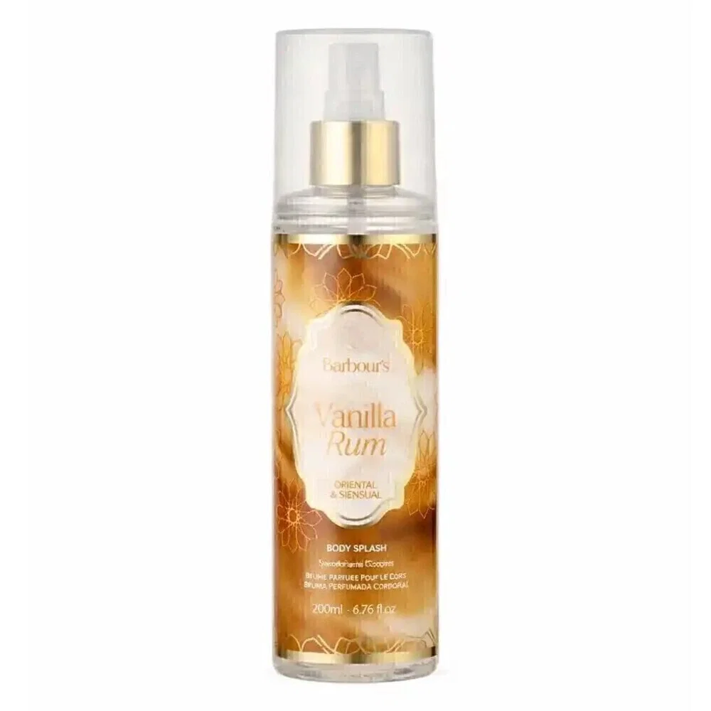 Body Splash Barbour's Vanilla Rum 200ml