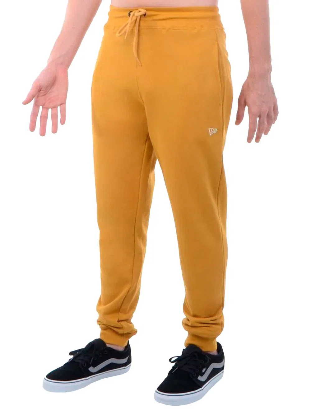 Calça New Era Moletom Masculina Classic Basic Coop Neyyan Cáqui