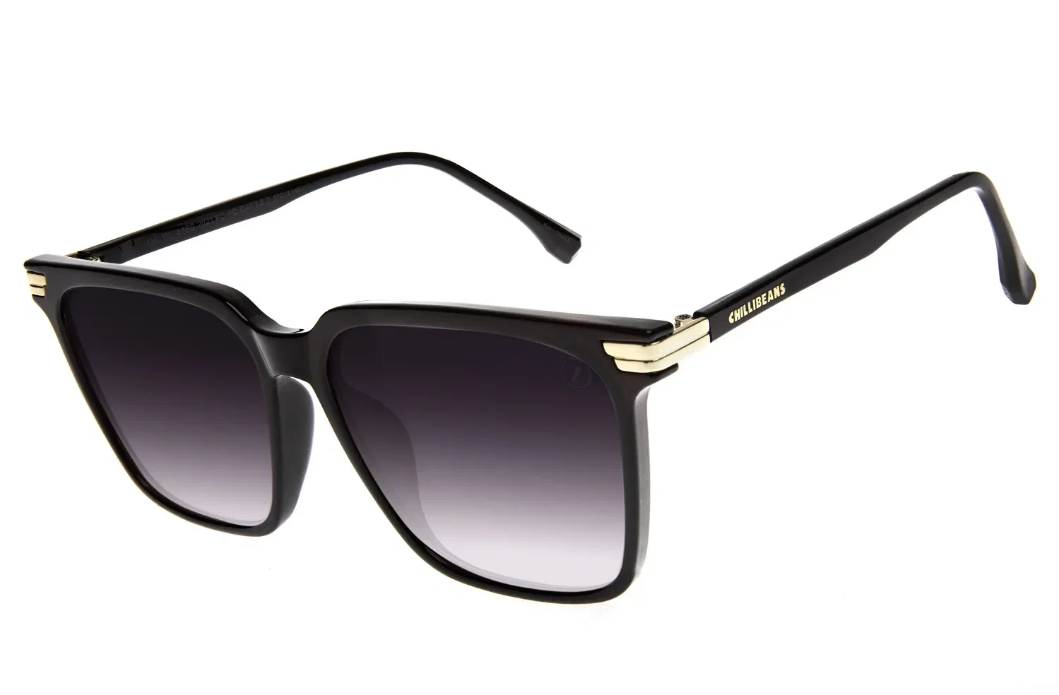 Óculos de Sol Feminino Chilli Beans Quadrado Fashion Degradê — imagem 1
