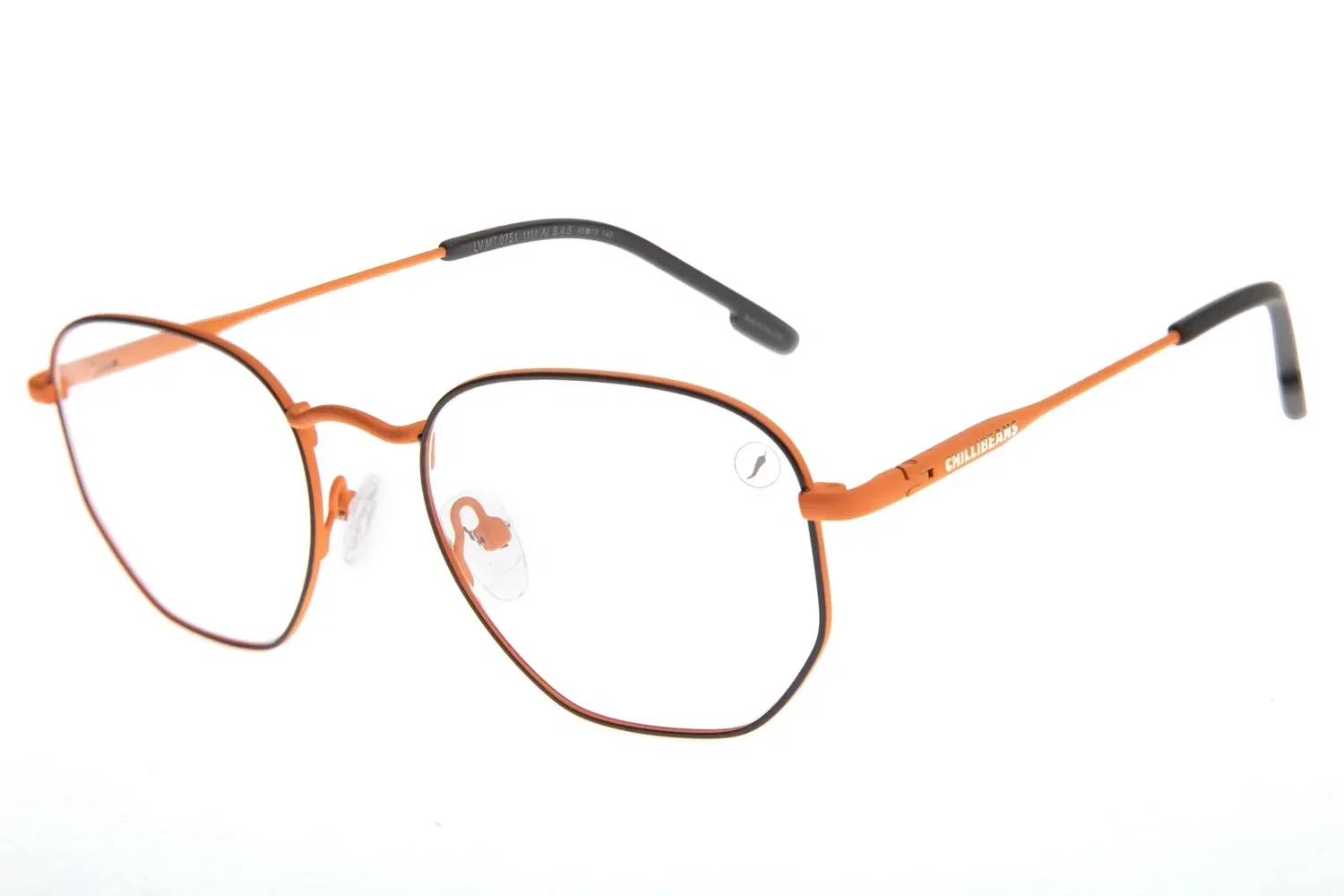 Armação Para Óculos de Grau Feminino Chilli Beans Casual Laranja