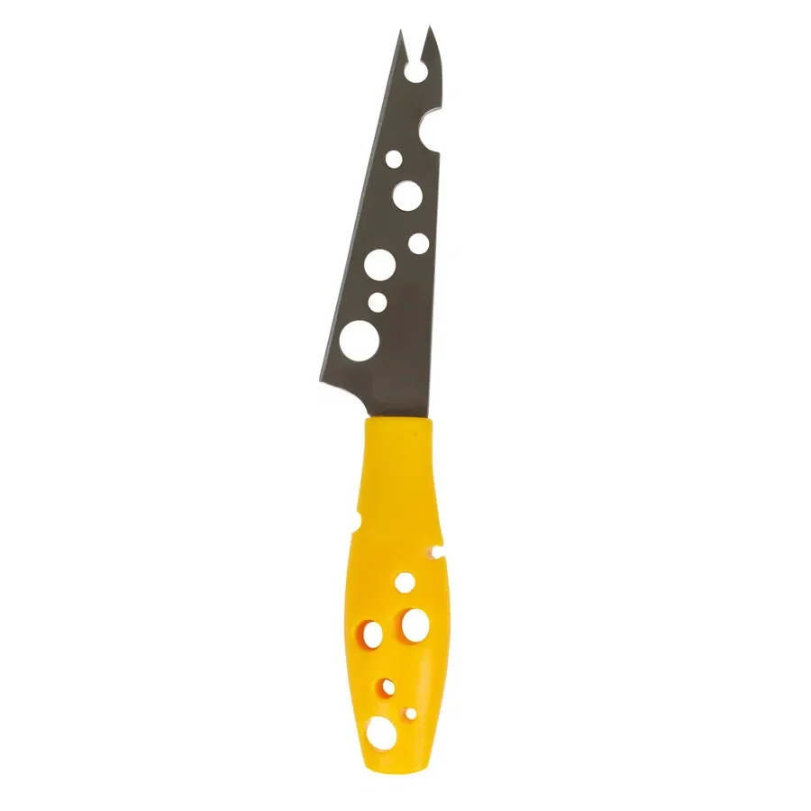 Faca para Queijo Mini Cheesy Inox Boska Amarelo — imagem 1