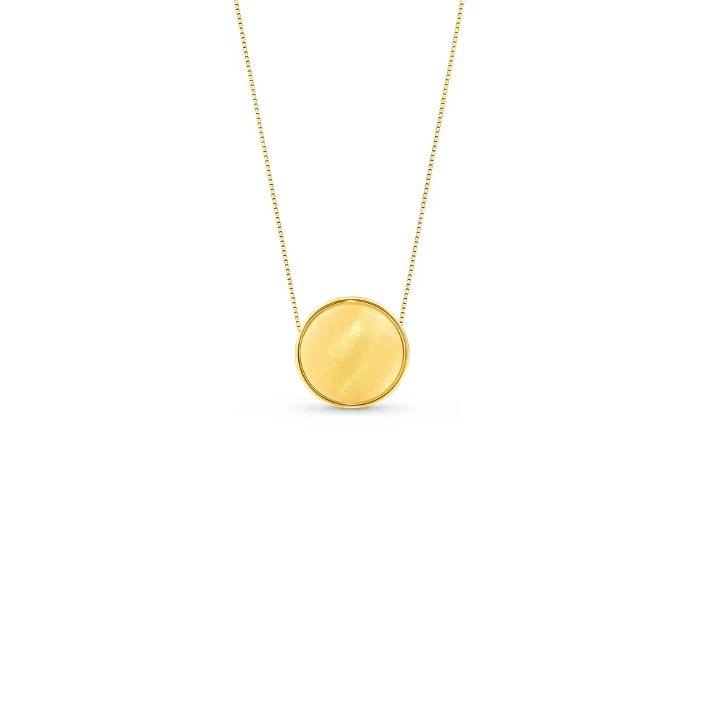 Pingente Glow Fosco em Ouro Amarelo 18k, 6.5mm — imagem 1