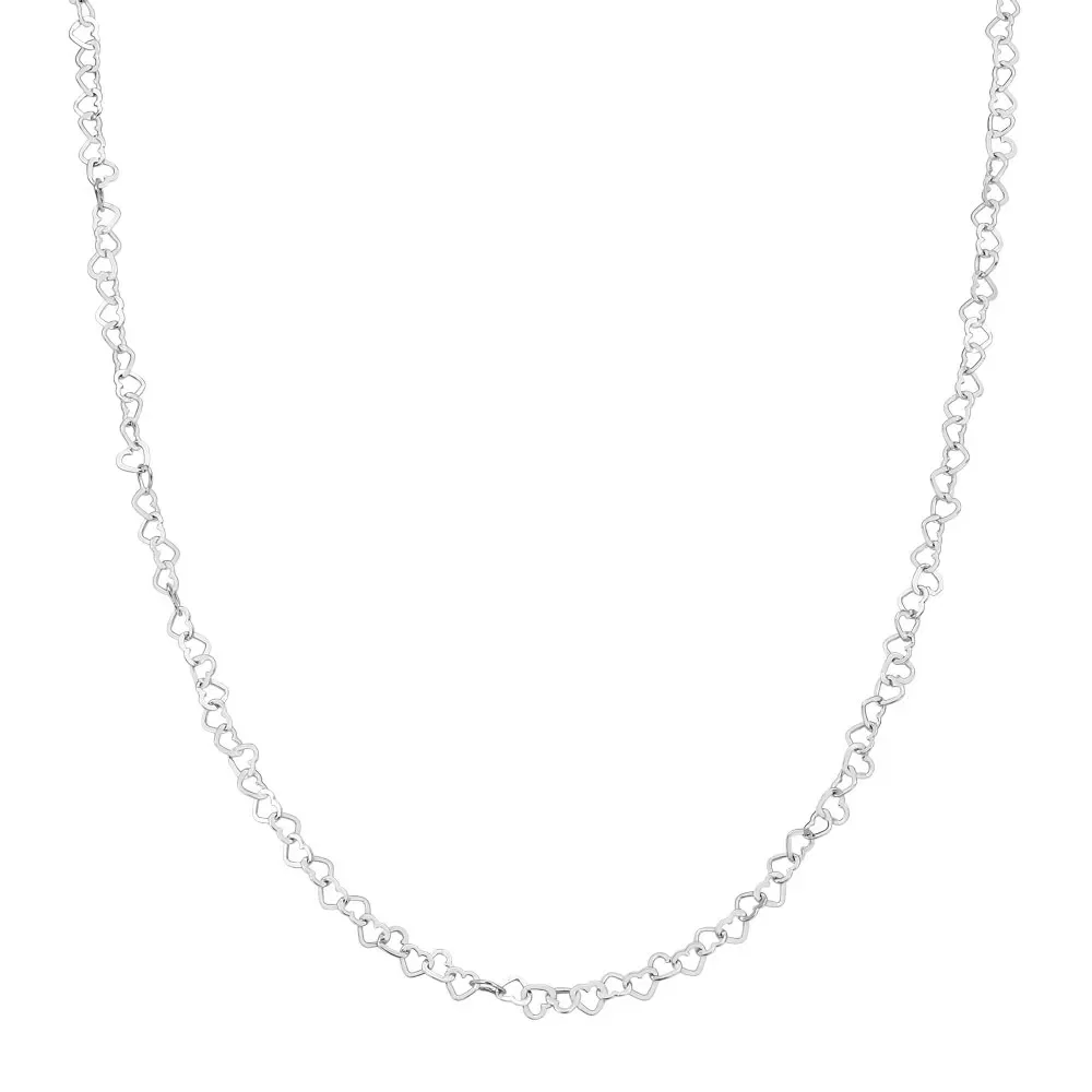 Corrente Life Love em Prata 925, 50cm — imagem 1