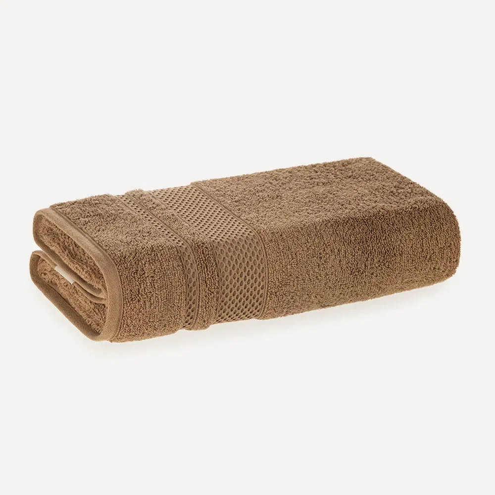 Toalha de Rosto Fio Penteado 100% Algodão Yves Olho de Tigre