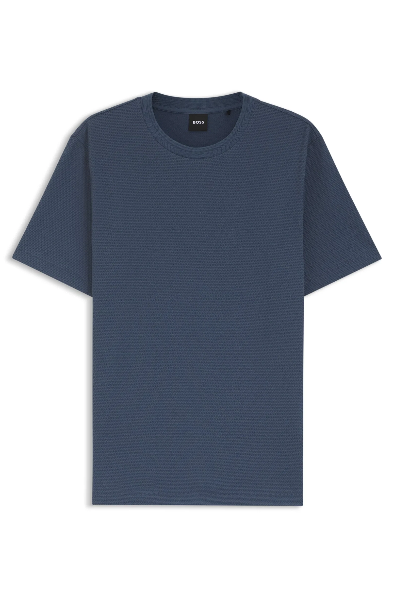 Camiseta De Algodão Com Estrutura De Jacquard Com Bolhas — imagem 1