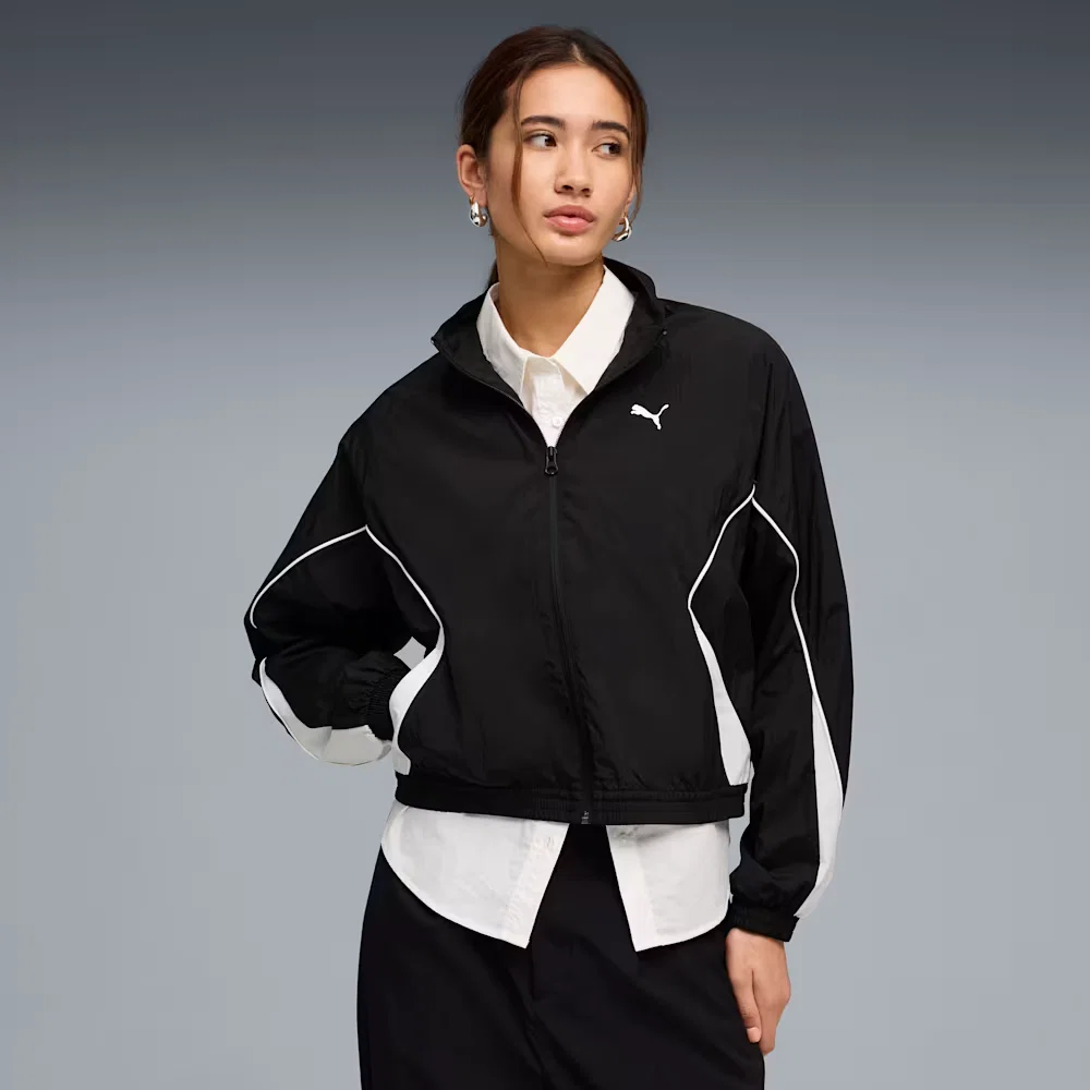 Jaqueta Puma Sport Relaxed Full-Zip Feminina