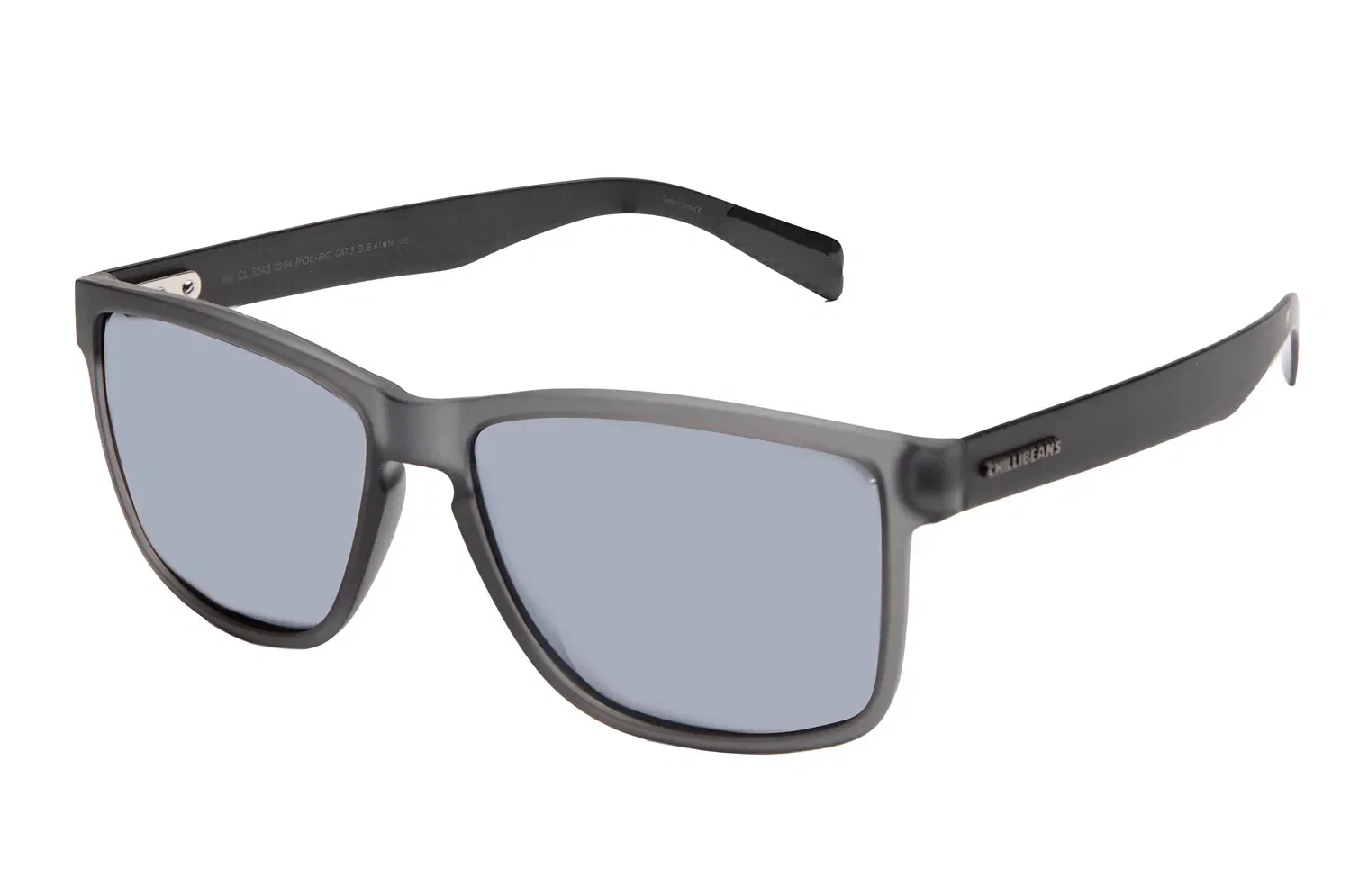 Óculos de Sol Masculino Chilli Beans Bossa Nova Polarizado Cinza — imagem 1