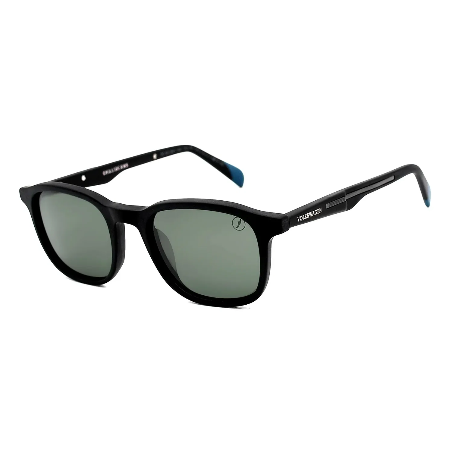 Óculos de Sol Infantil Masculino Volkswagen Redondo Verde