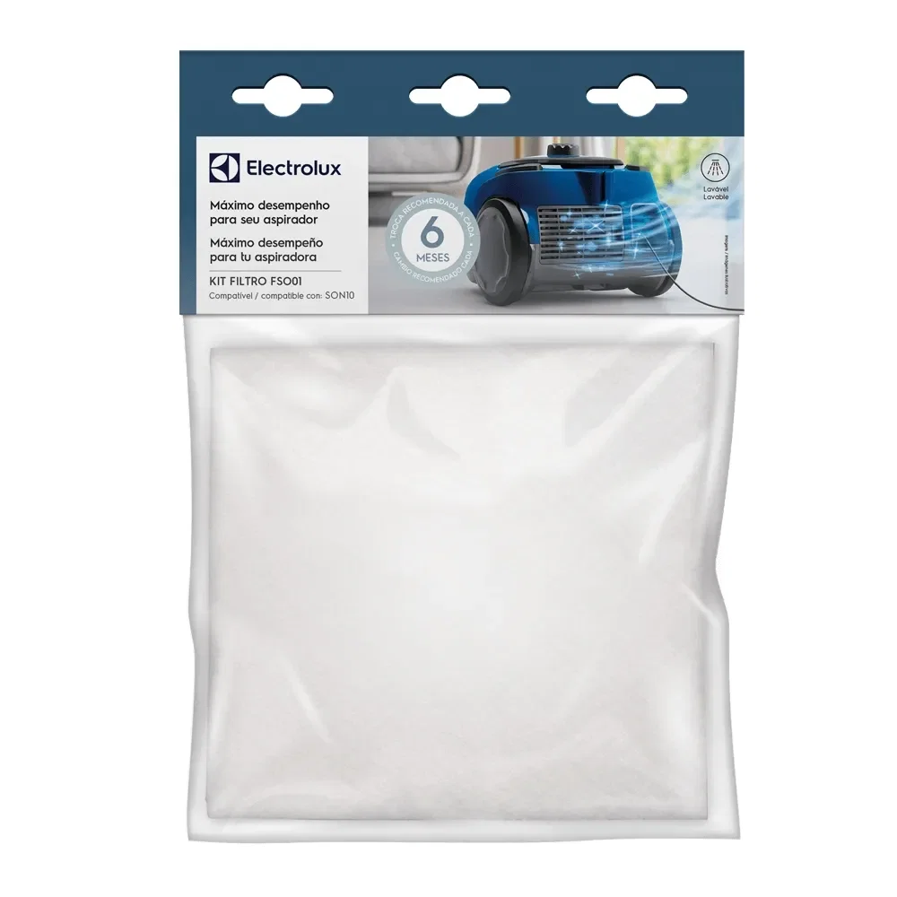 Kit de Filtros ORIGINAIS para Aspirador de Pó SON10 (FSO01) Electrolux — imagem 1