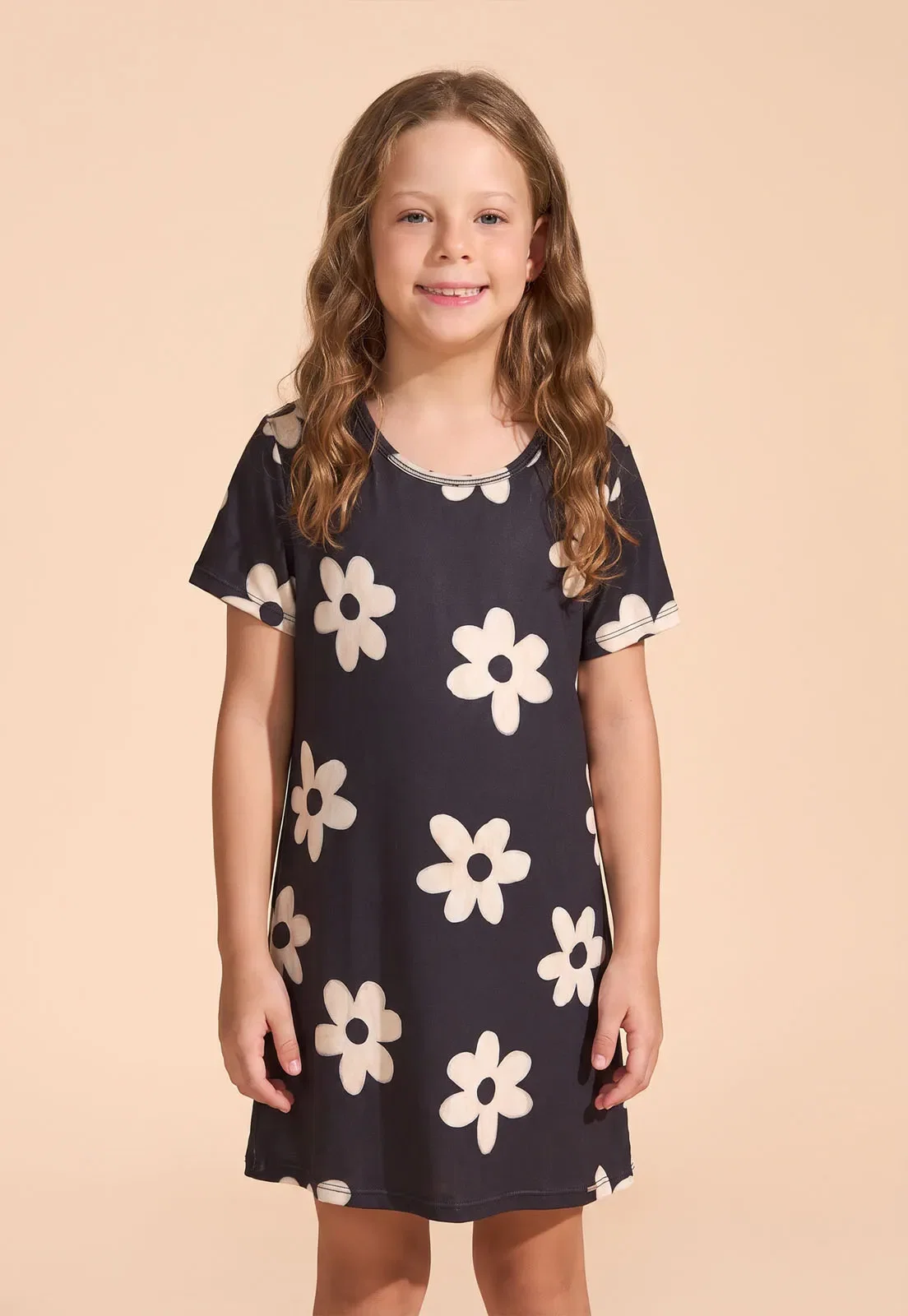 Camisão Infantil de New Skin Baunilha
