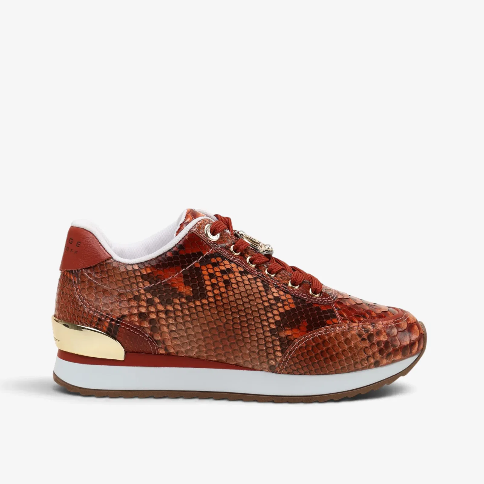 Tênis Jogger Caramelo Argila Cobra Python