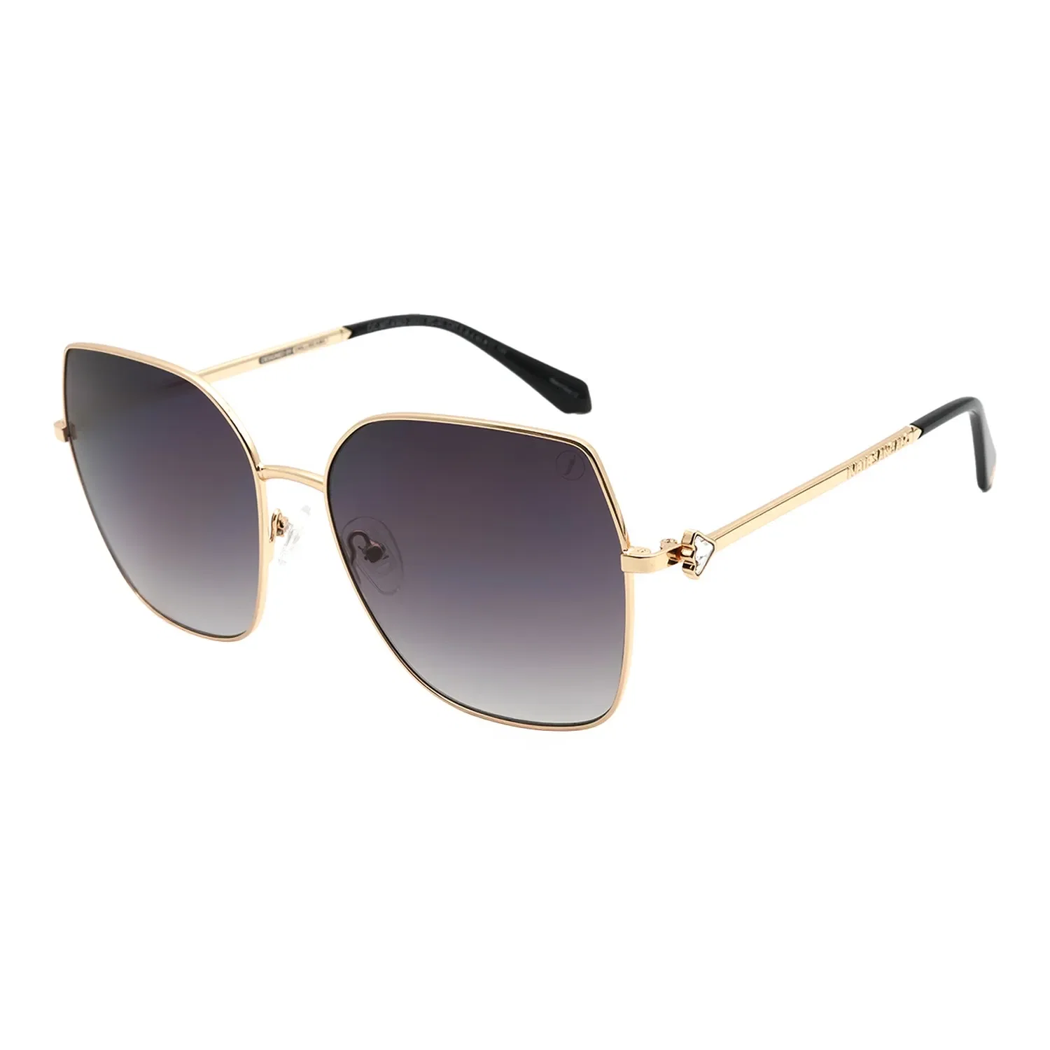 Óculos de Sol Feminino Ivete Sangalo Modelo 3 Peças Degradê Dourado — imagem 1