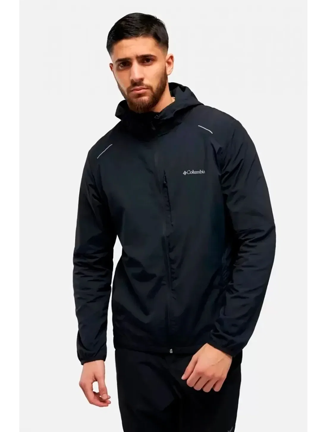 Jaqueta Columbia Masculina Tech Nylon™ com Capuz — imagem 1