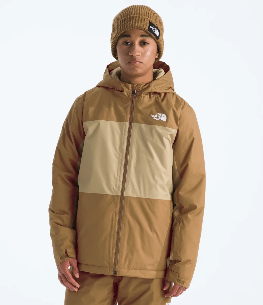 Jaqueta Infantil Teen Boys Freedom Insulated Utility Brown / Khaki Stone
