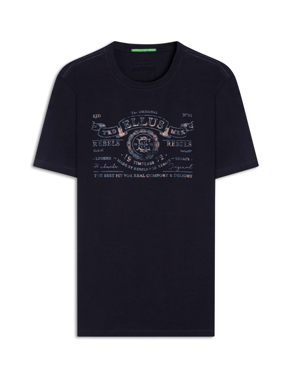 T-Shirt Slim Confort Delight Dark Navy — imagem 1