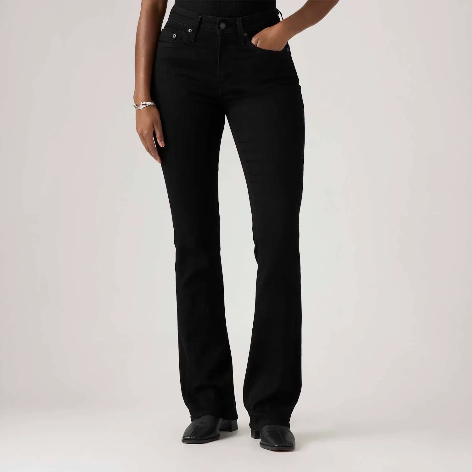Calça Jeans Levi's® 725® High Rise Bootcut Lavagem Escura — imagem 1