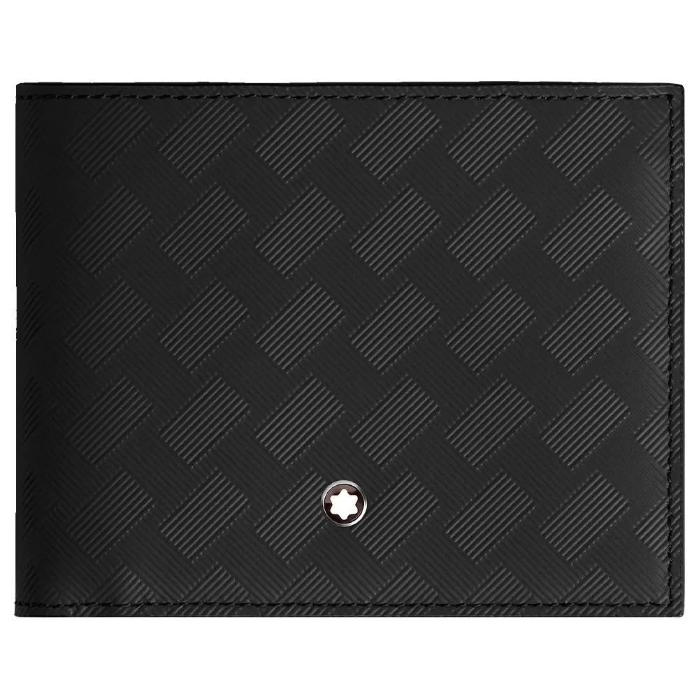 Carteira Montblanc Extreme 3.0 em Couro Preto e Cayenna 199414 — imagem 1