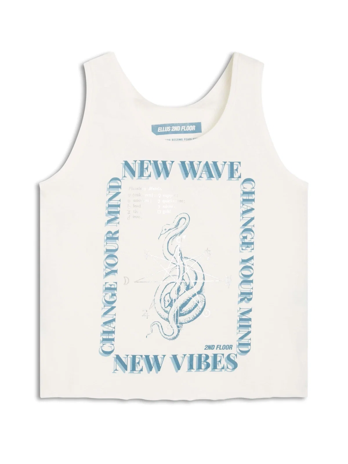 Regata Basic New Wave Sleeveless Off White