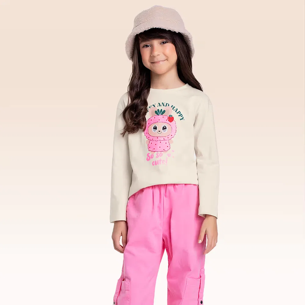 Blusa manga longa