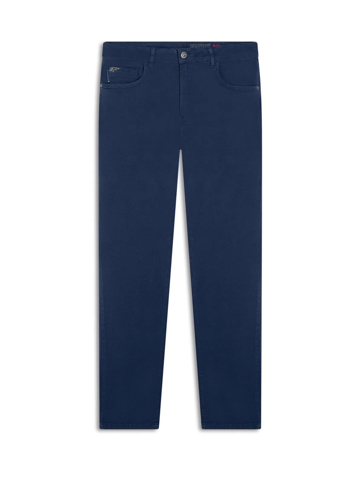 Calça Color Touch Straight Marinho