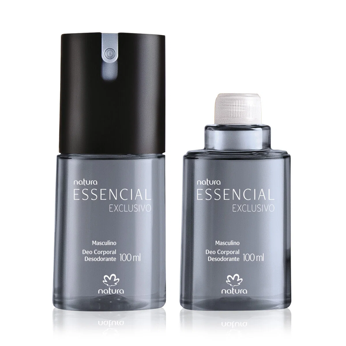 Desodorante Corporal Natura Essencial Exclusivo Masculino com Refil 100 ml (2 unidades)