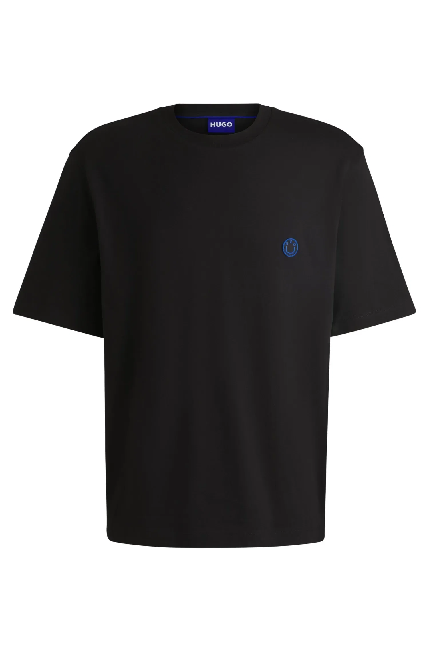 Camiseta De Algodão Com Logo