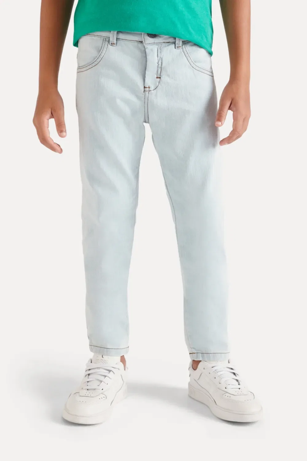 Calça RESERVA MINI Jeans Combate Azul Claro
