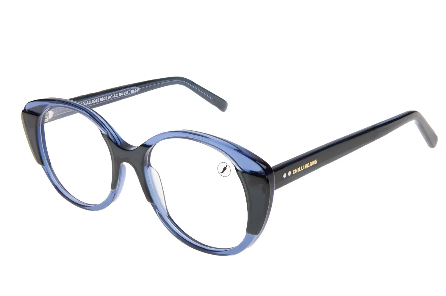 Armação Para Óculos de Grau Feminino Chilli Beans Fashion Dual Azul