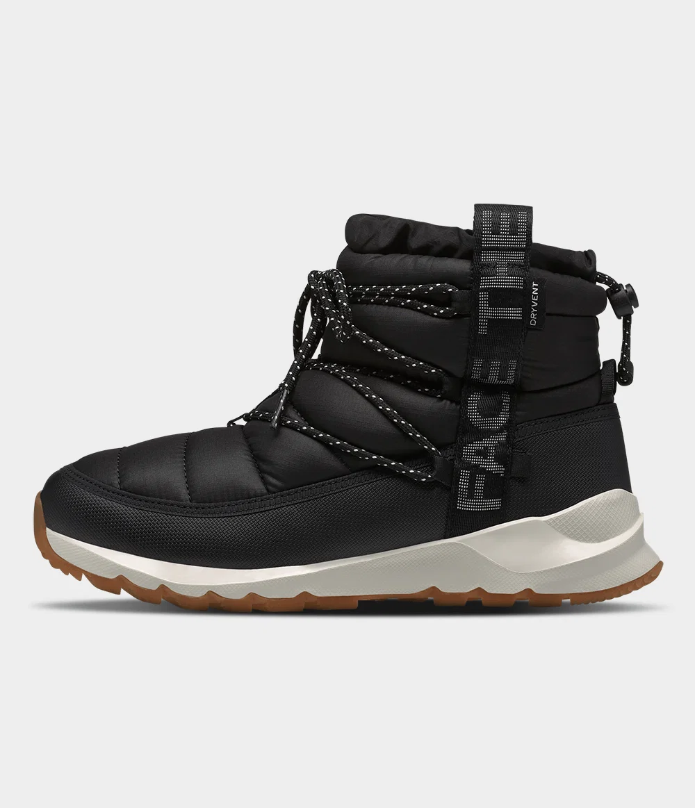 Bota Feminina ThermoBall™ Lace Up WP TNF Black / Gardenia White