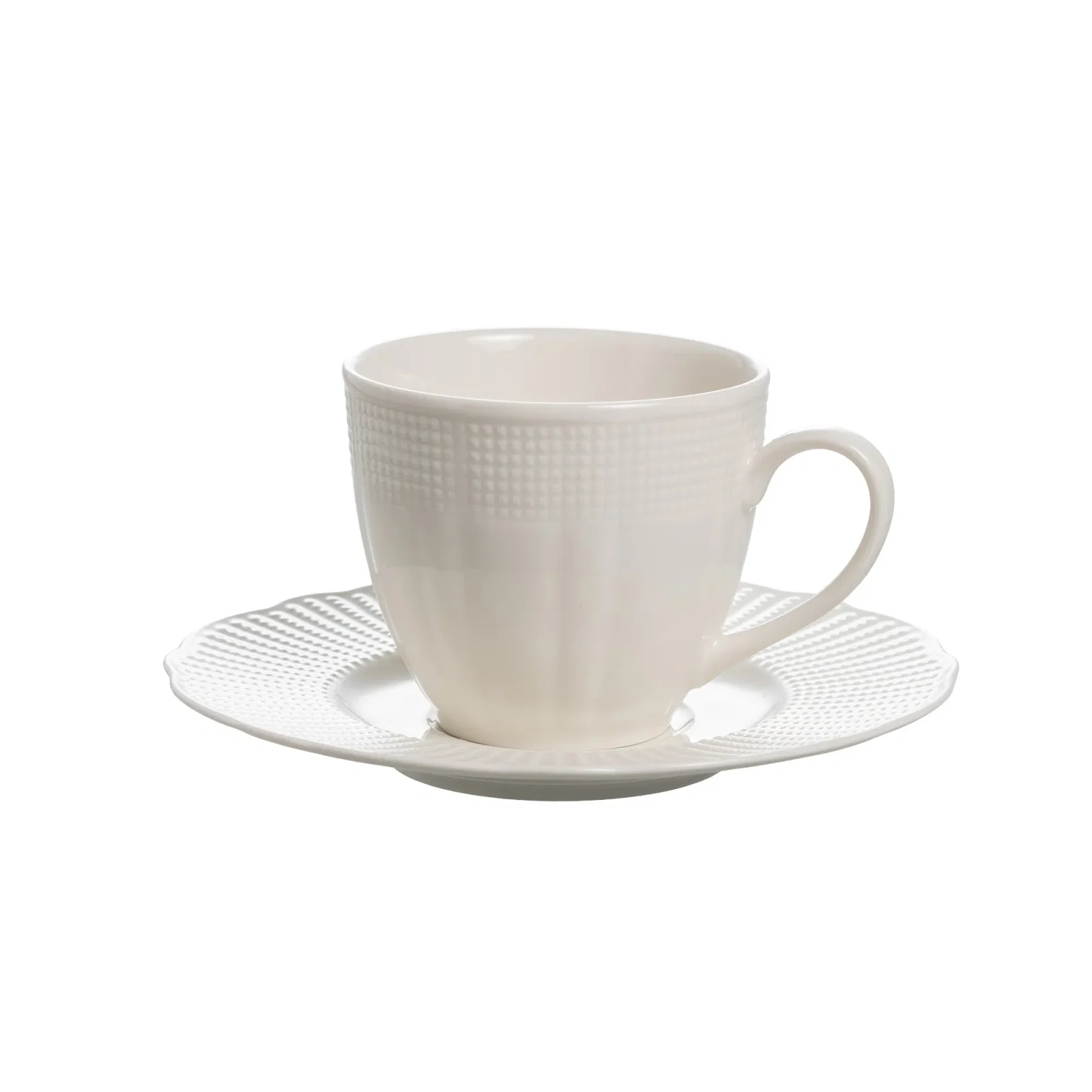 Xícara de Chá em Porcelana Perle 190ml L'hermitage Branca — imagem 1