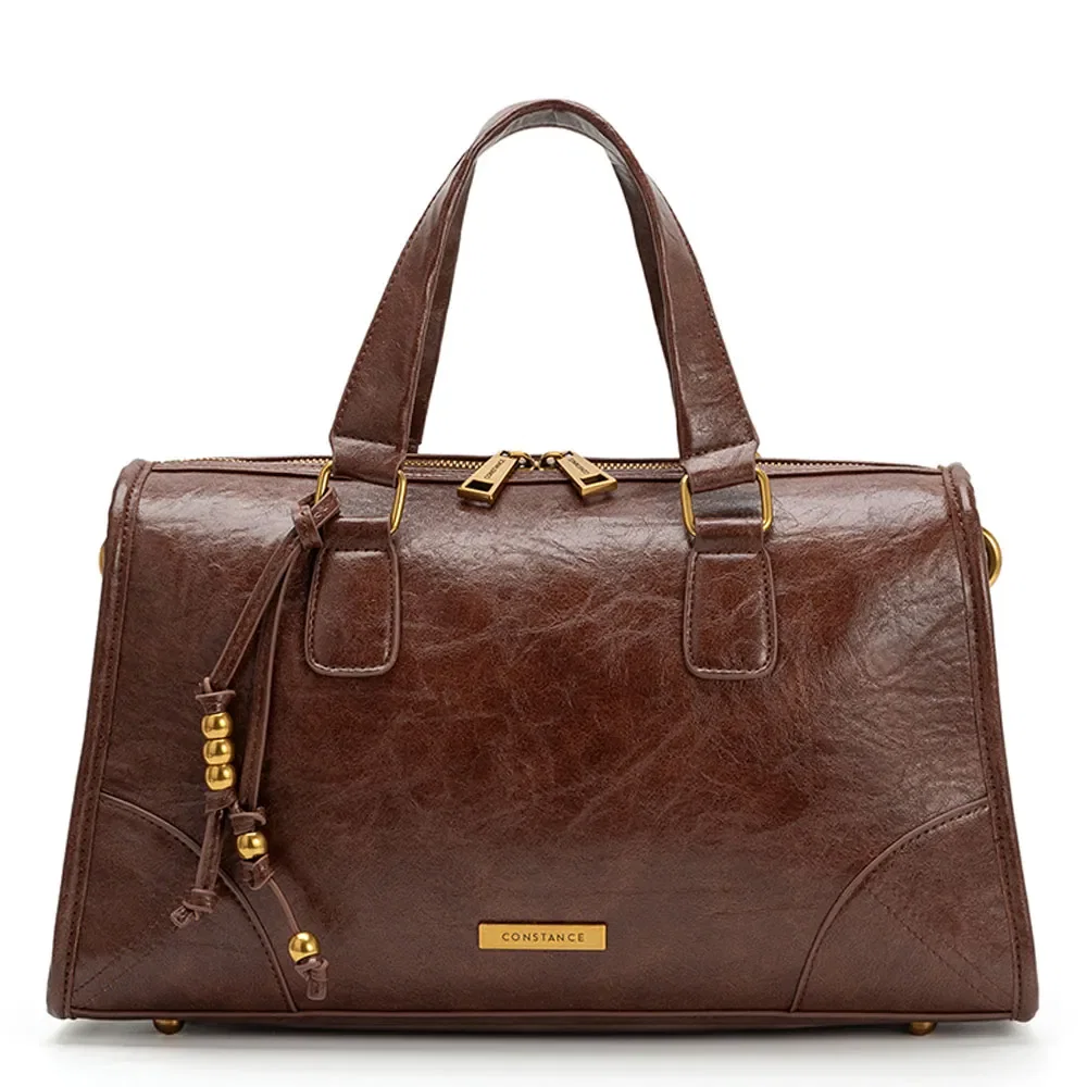 Bolsa Tote Chaveiro Marrom — imagem 1