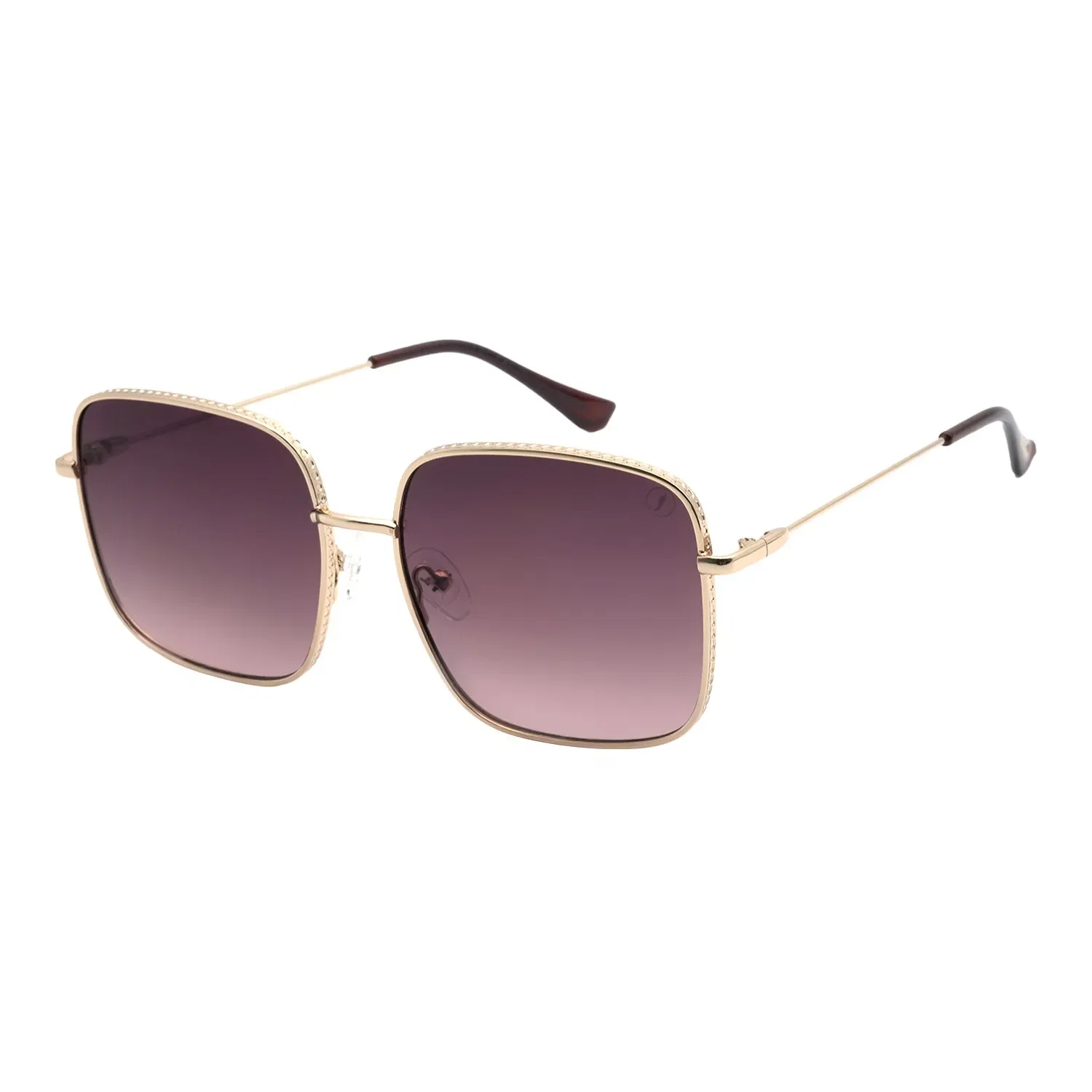 Óculos de Sol Feminino Chilli Beans Quadrado Degradê Marrom — imagem 1