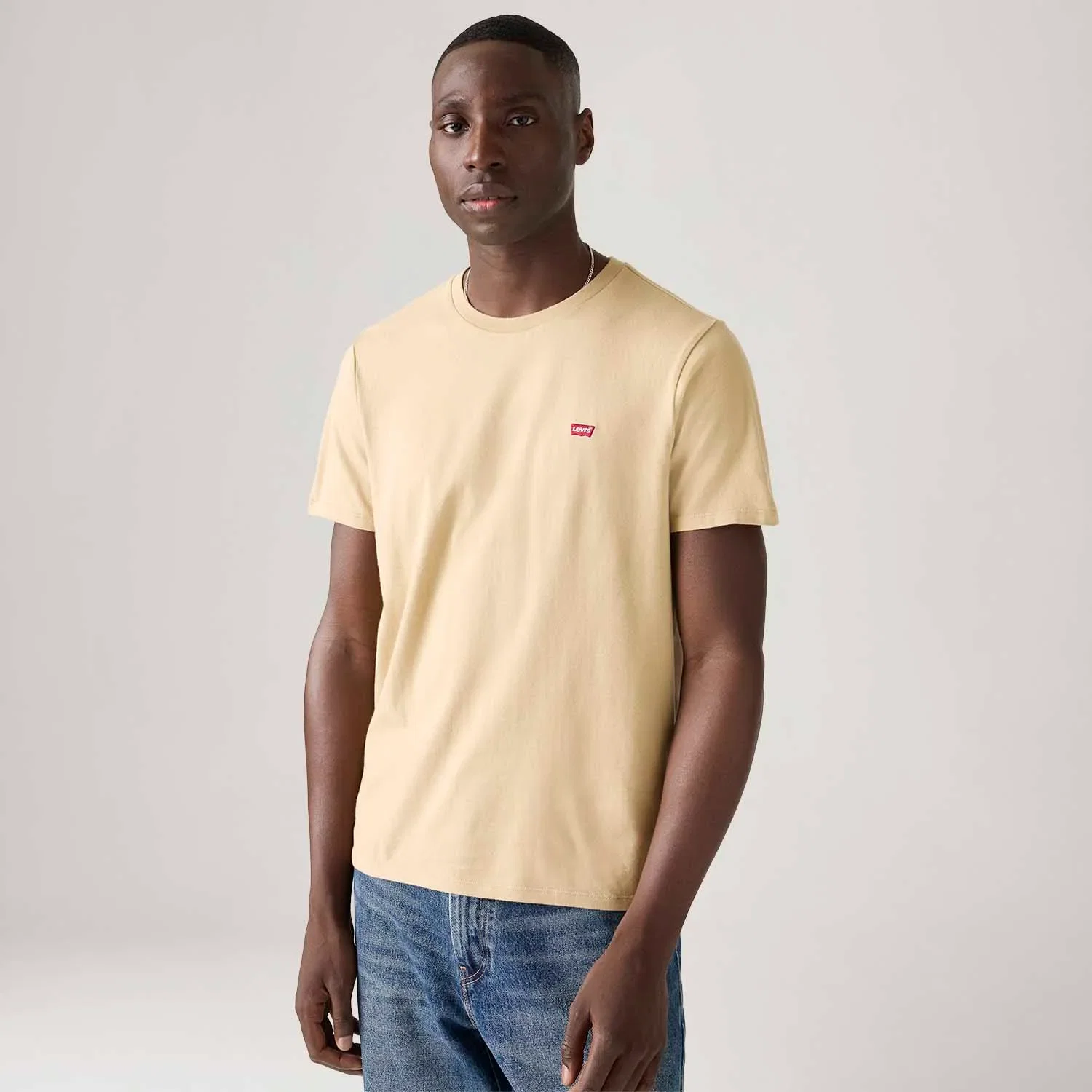 Camiseta Levi's® Classic HM Bege Manga Curta