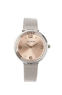 Relógio Analógico Feminino Chilli Beans Redondo Metal Prata
