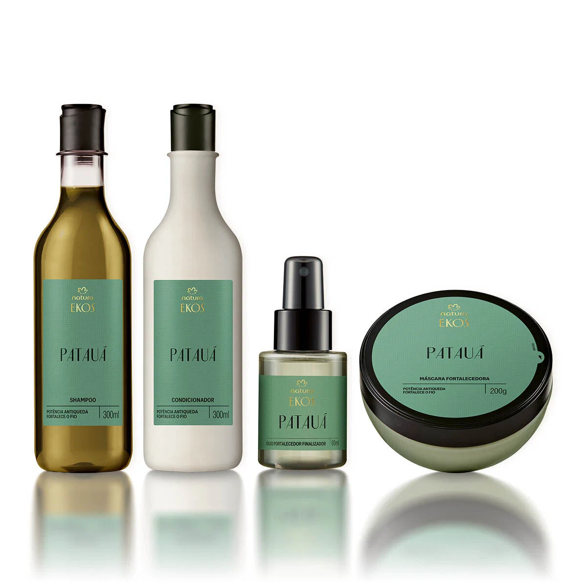 Kit Ekos Patauá Shampoo, Condicionador, Máscara e Óleo