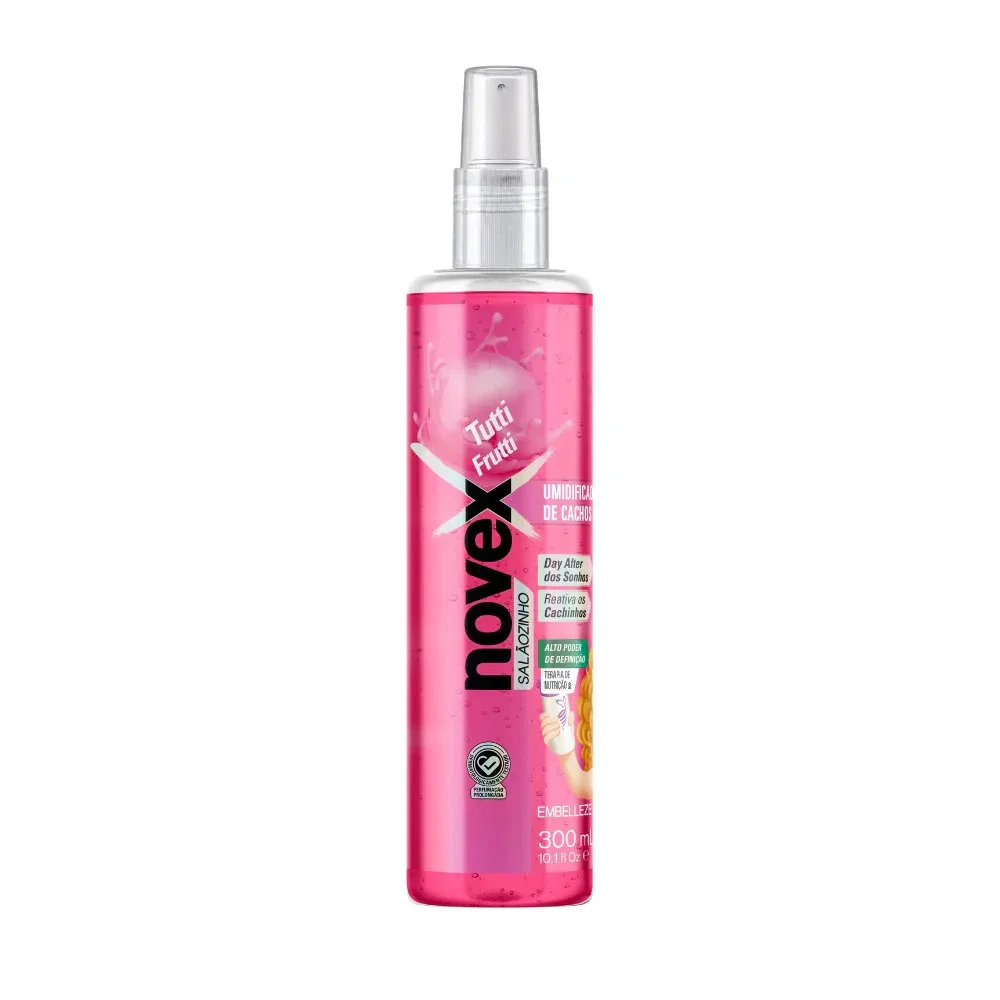 Umidificador de Cachos Novex Salãozinho Tutti Frutti 300ml