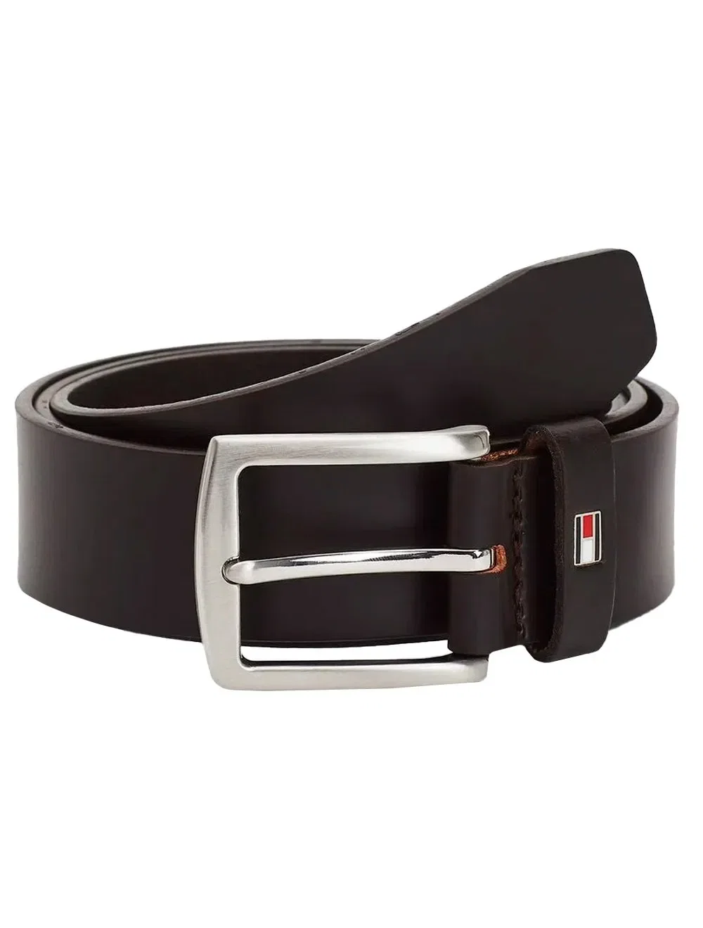 Cinto Tommy Hilfiger Masculino New Denton 3.5 Belt Marrom Café