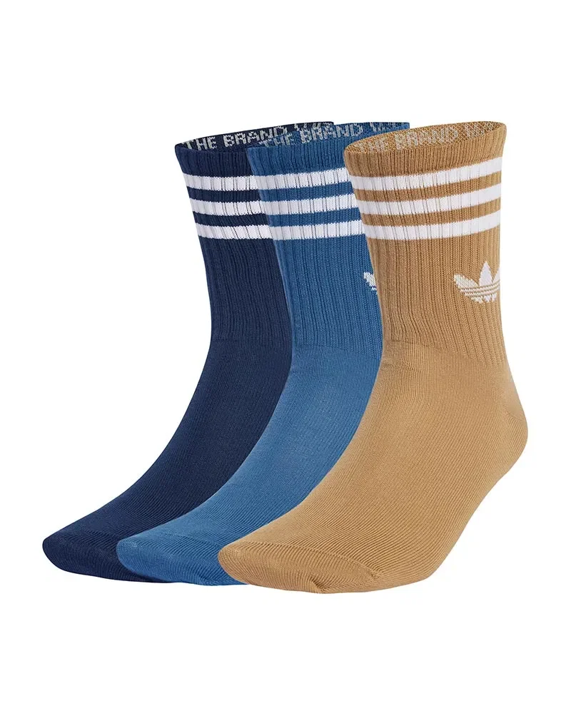 Meia Adidas Adicolor Crew 3P Unissex — imagem 1