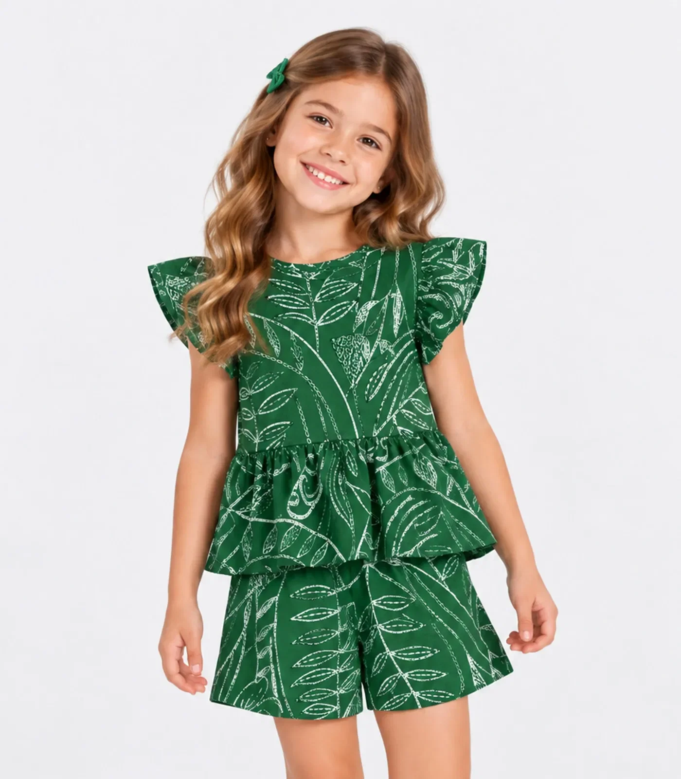 Conjunto Infantil Estampado Select Verde
