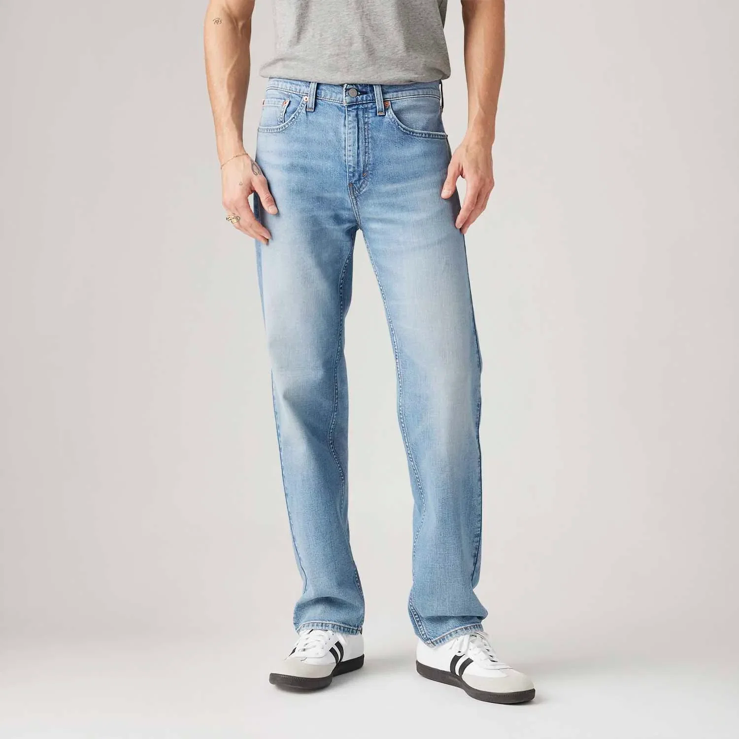 Calça Jeans Levi's® 505® Regular Lavagem Clara — imagem 1