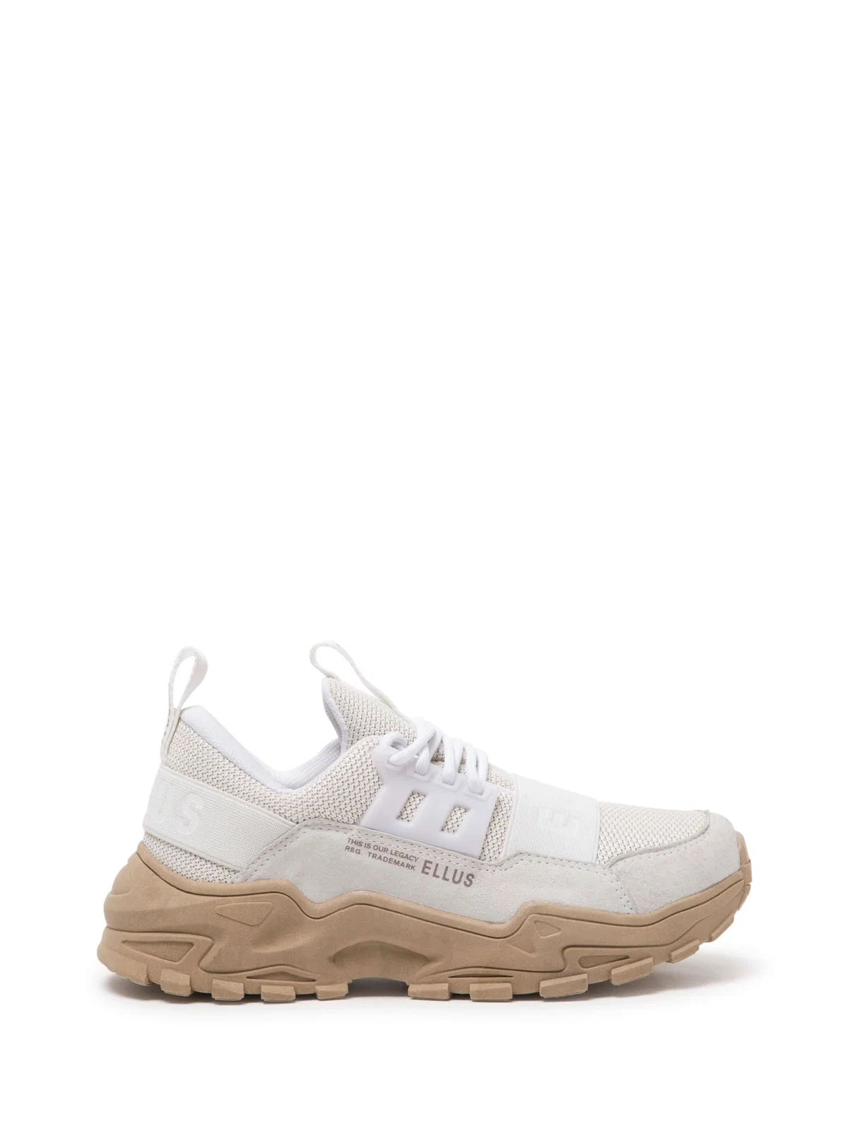 Tênis Ellus Trekking Off White